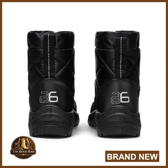 Mid-Calf Snow Boots Waterproof Insulated Winter Platform Heel